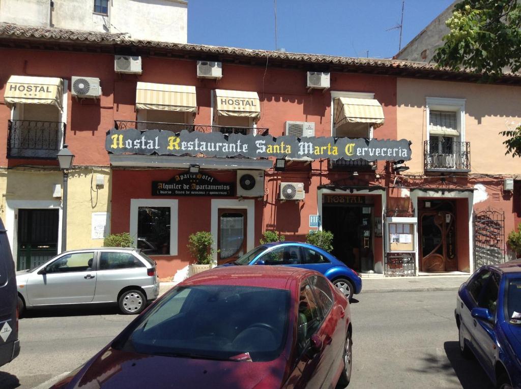 Hostal Santa Marta Аранхуэс Экстерьер фото